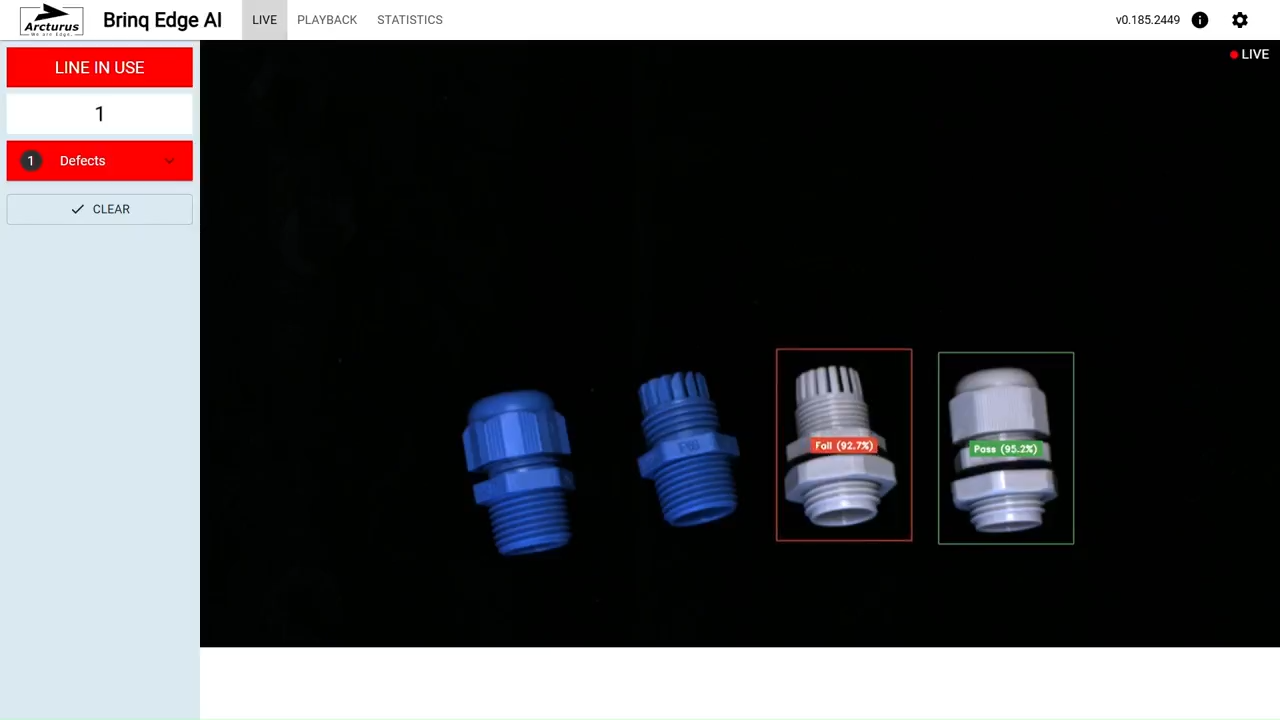 BrinqAI edge Vision AI inspection and anomaly detection